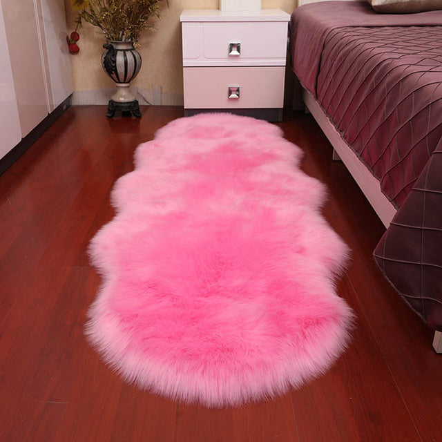 Faux Fur Carpet Rose’Mon Retail