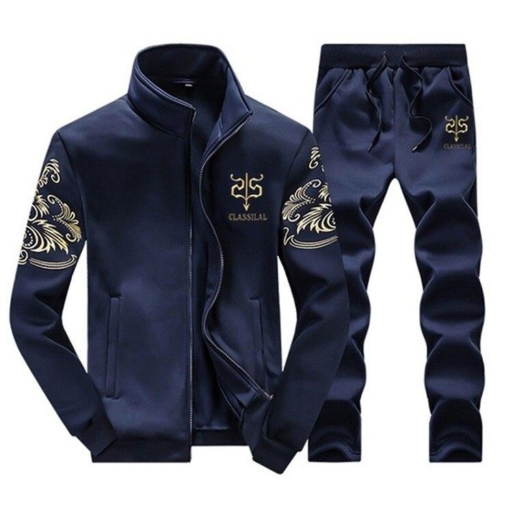 Men's Zipper Sweat Suit Set Rose’Mon Retail