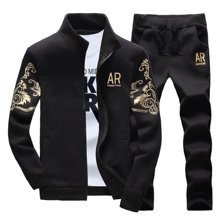 Men's Zipper Sweat Suit Set Rose’Mon Retail