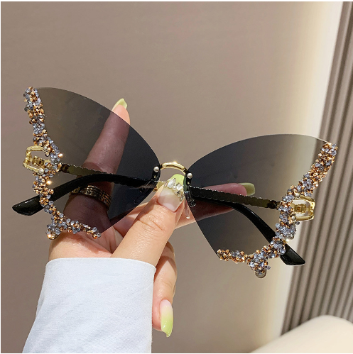 Diamond Butterfly Sunglasses Rose’Mon Retail