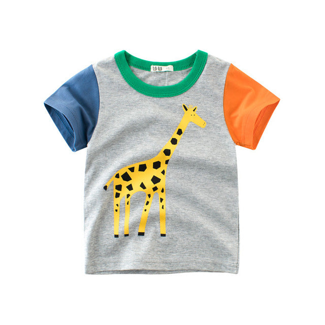 Children Cute Animals T-shirt Rose’Mon Retail