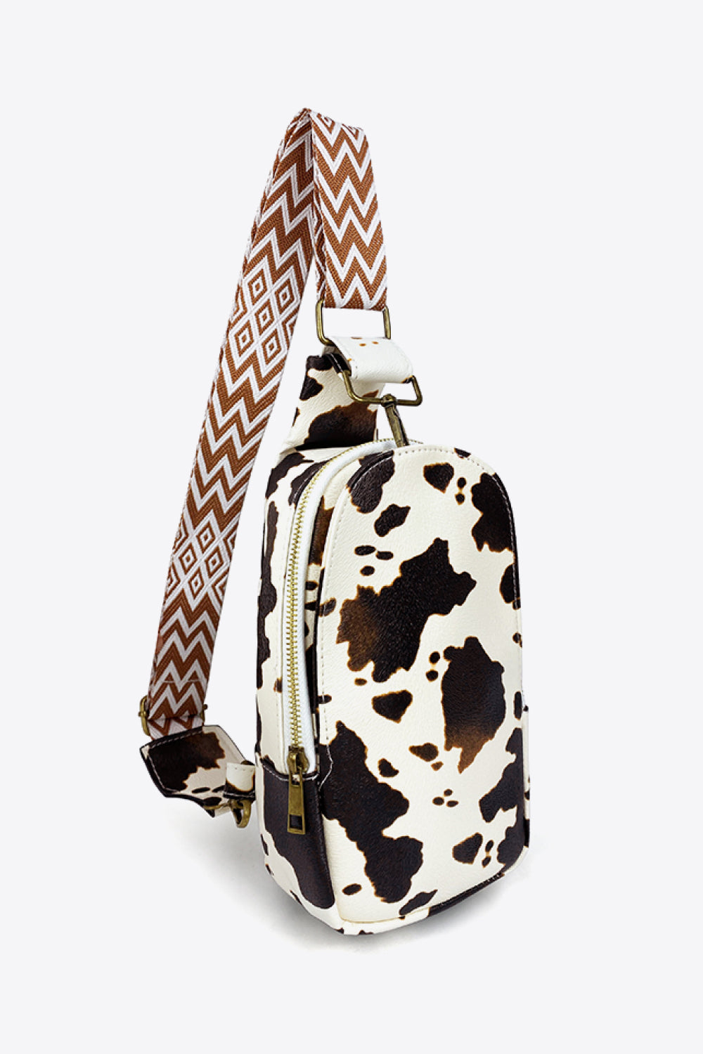 Printed PU Leather Sling Bag Trendsi