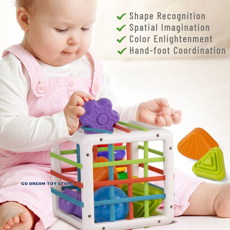 Colorful Shape Blocks Sorting Game Rosemond's Retail