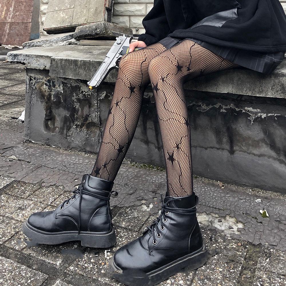 Tights in Fishnet Design - Rose’Mon Retail