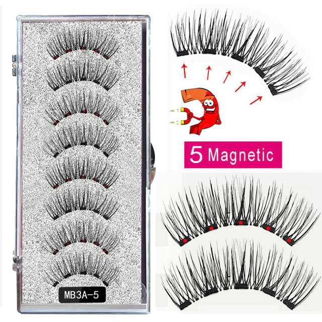 MBA 5 Magnetic Eyelashes Curler Set Rosemond's Retail