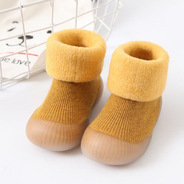 Thickened Socks Shoes Super Warm for Kids and Babies