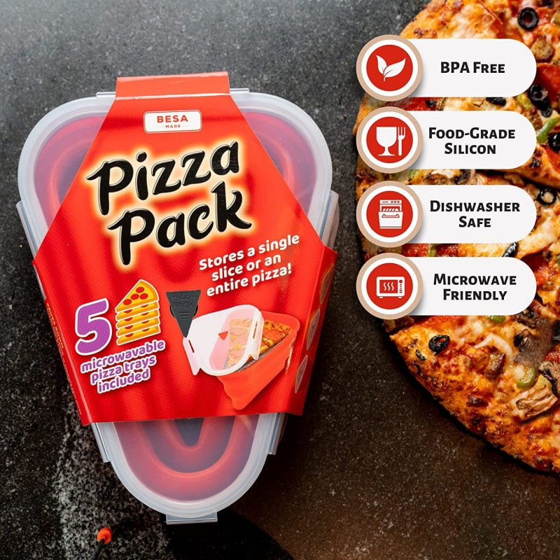 Foldable Pizza Pack Container Rose’Mon Retail