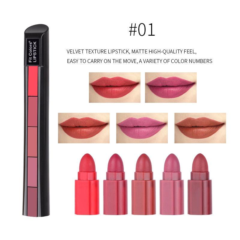 Matte Velvet Non-stick Cup Lipstick - Rose’Mon Retail