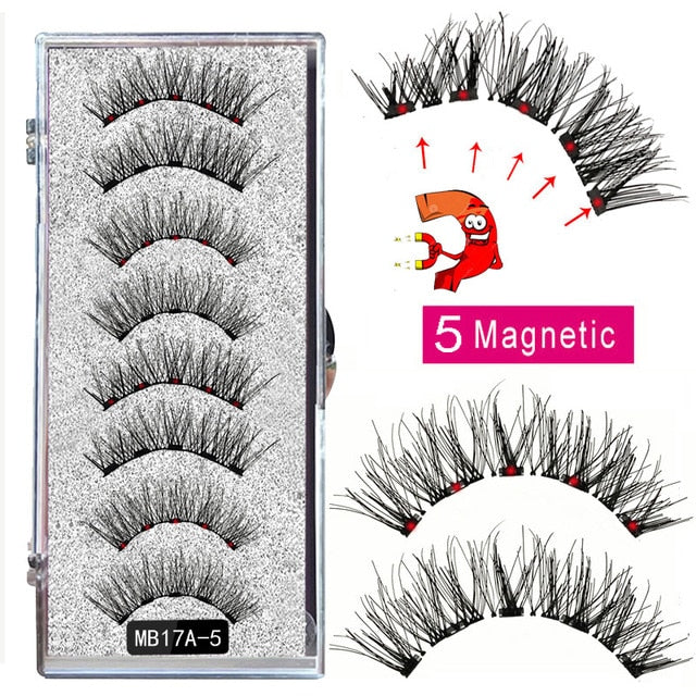 MBA 5 Magnetic Eyelashes Curler Set Rosemond's Retail