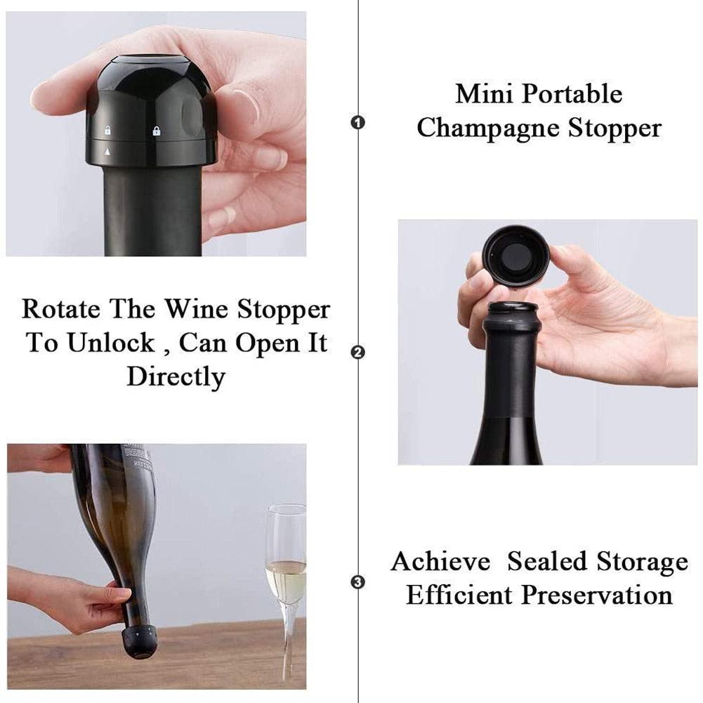 Champagne Bottle Stopper - Rose’Mon Retail