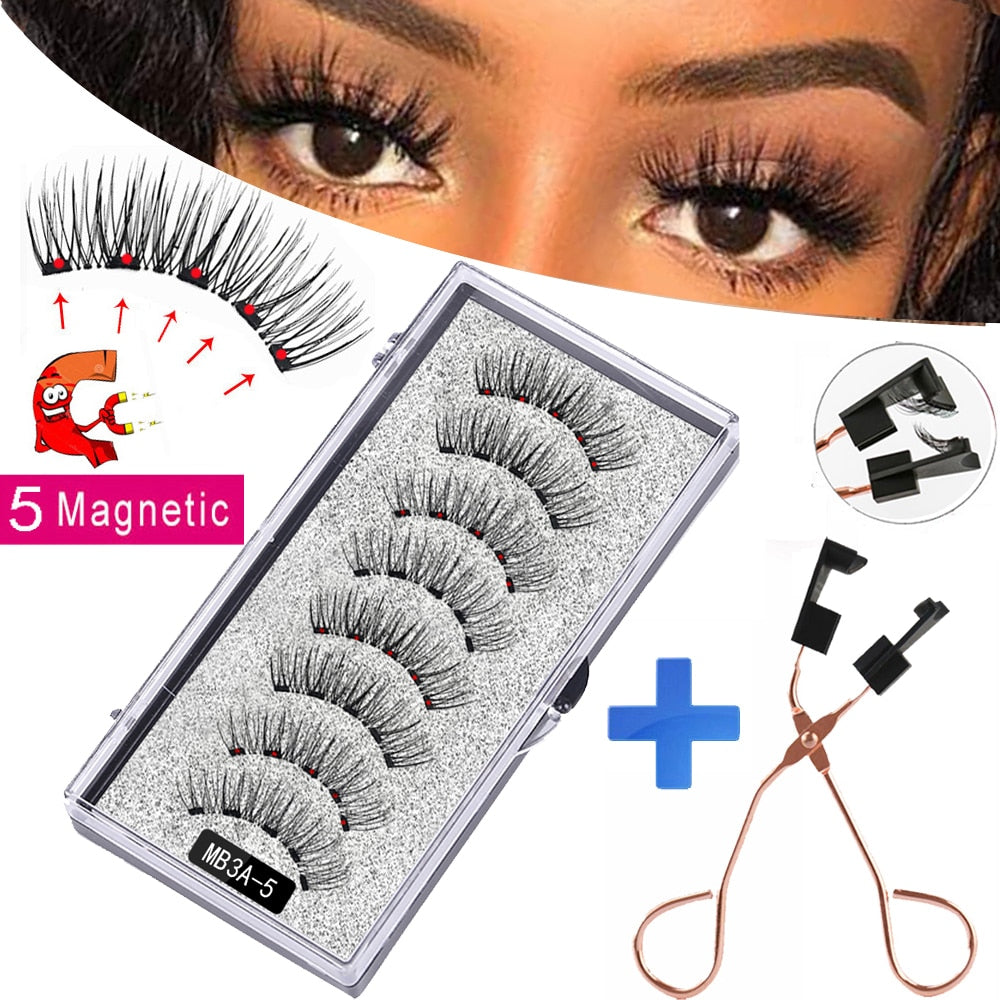 MBA 5 Magnetic Eyelashes Curler Set Rosemond's Retail