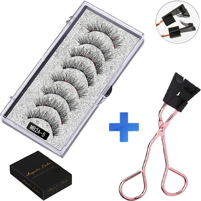 MBA 5 Magnetic Eyelashes Curler Set Rosemond's Retail