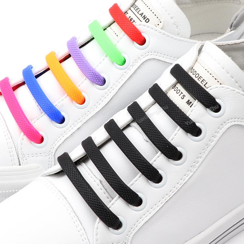 Silicone Shoelaces  No Tie Shoe Laces