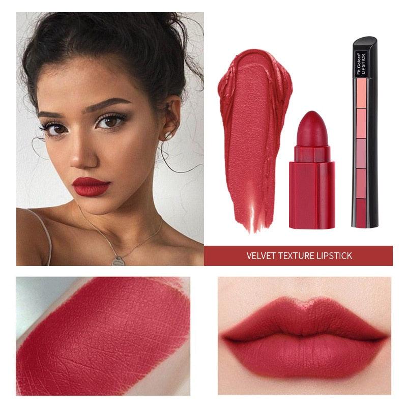 Matte Velvet Non-stick Cup Lipstick - Rose’Mon Retail