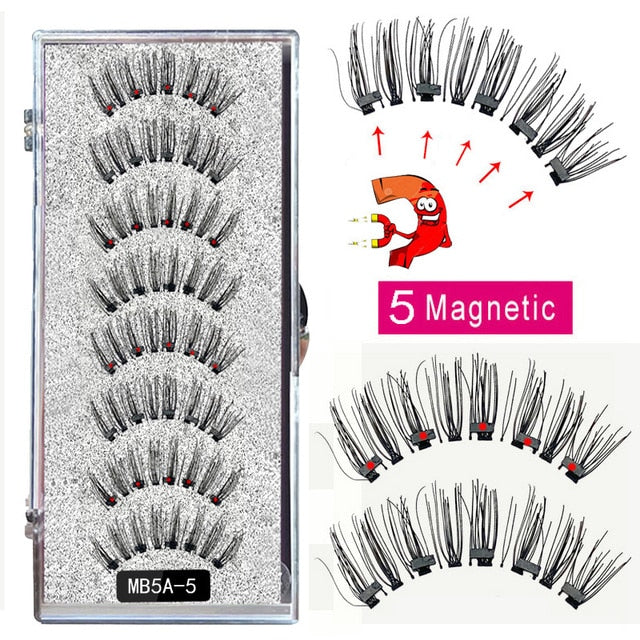 MBA 5 Magnetic Eyelashes Curler Set Rosemond's Retail