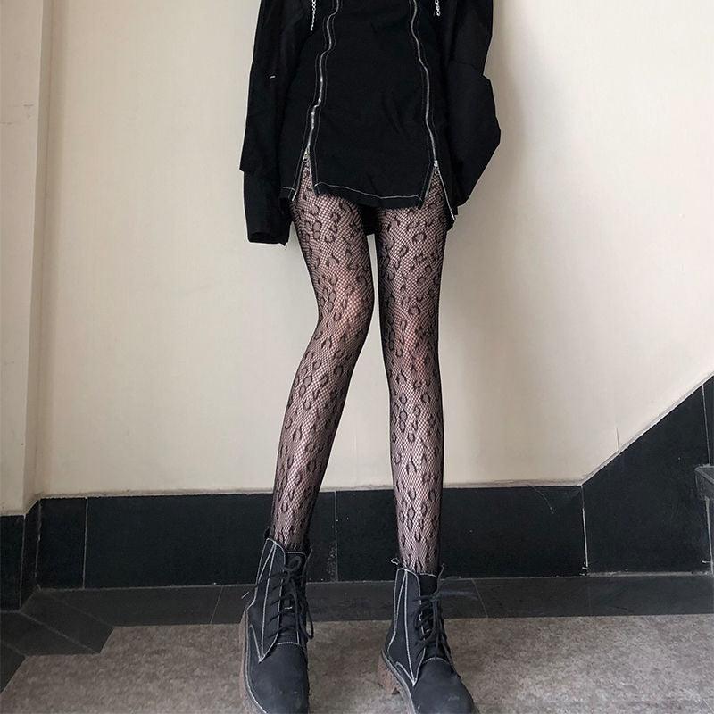 Tights in Fishnet Design - Rose’Mon Retail