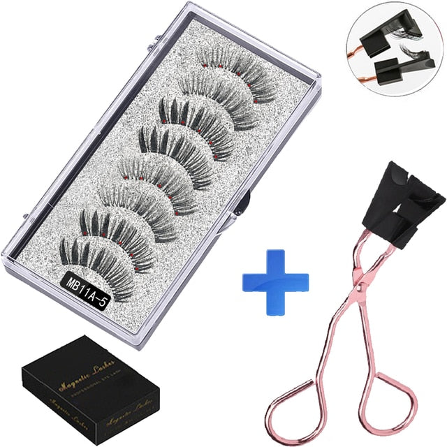 MBA 5 Magnetic Eyelashes Curler Set Rosemond's Retail