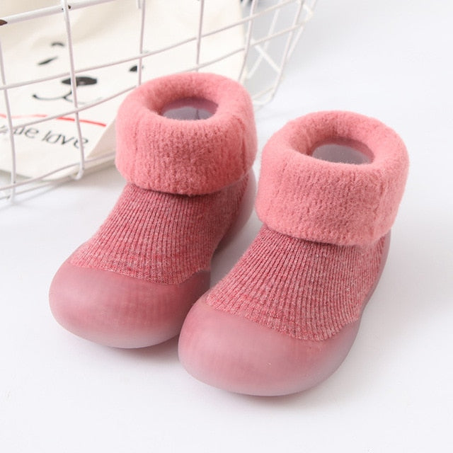 Thickened Socks Shoes Super Warm for Kids and Babies