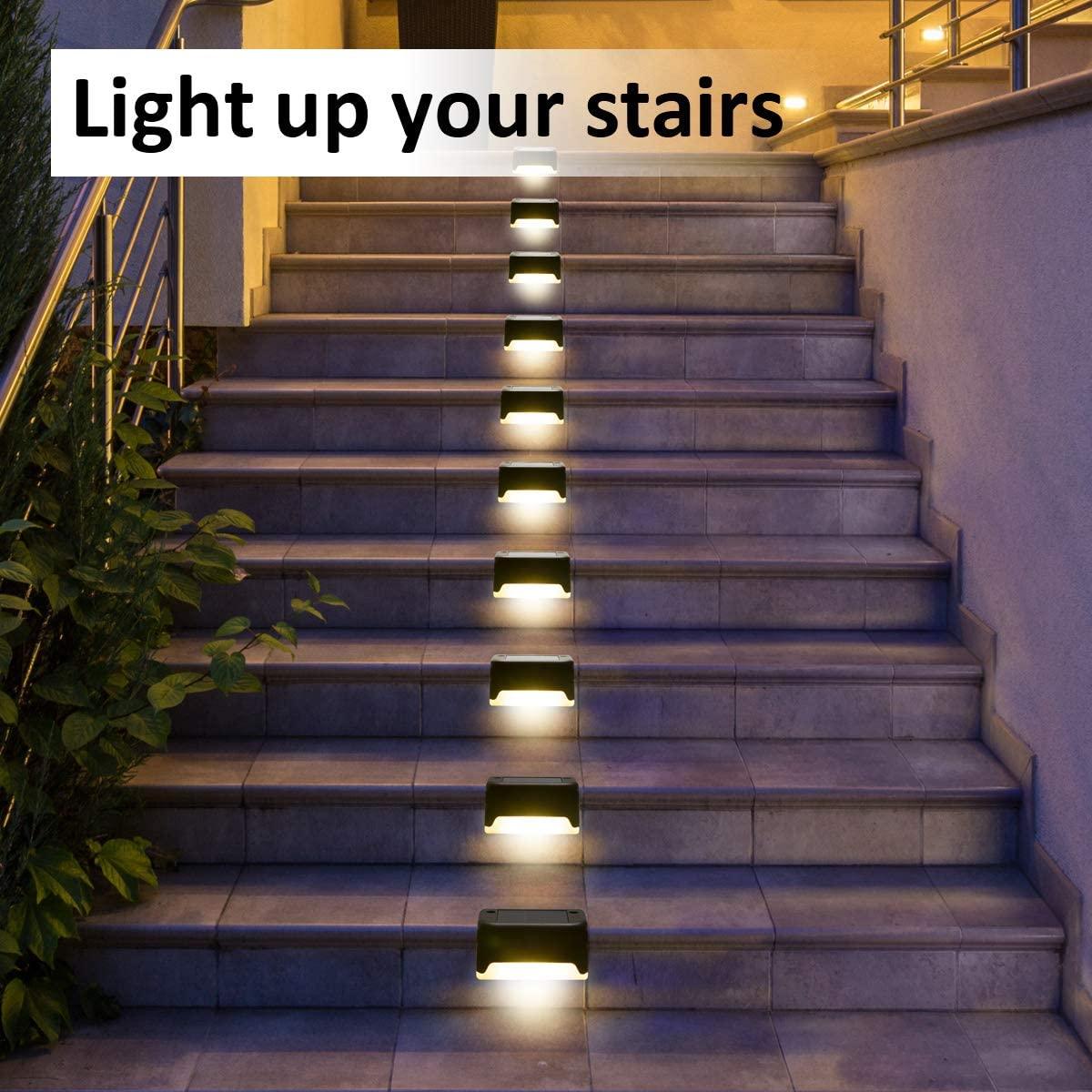 Waterproof Solar Deck Step Lights - Rose’Mon Retail