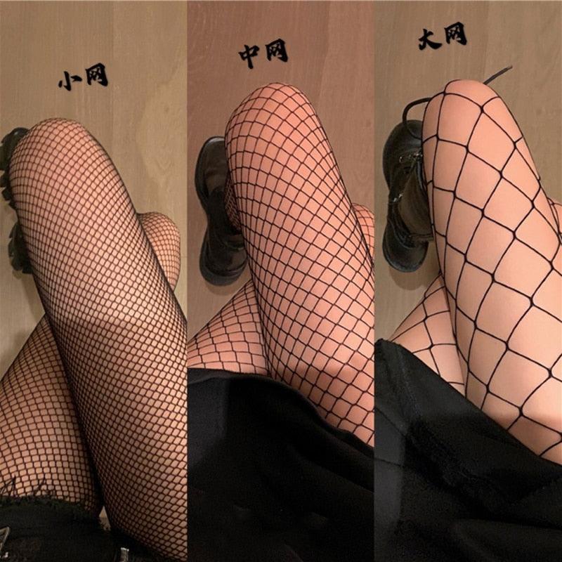 Tights in Fishnet Design - Rose’Mon Retail