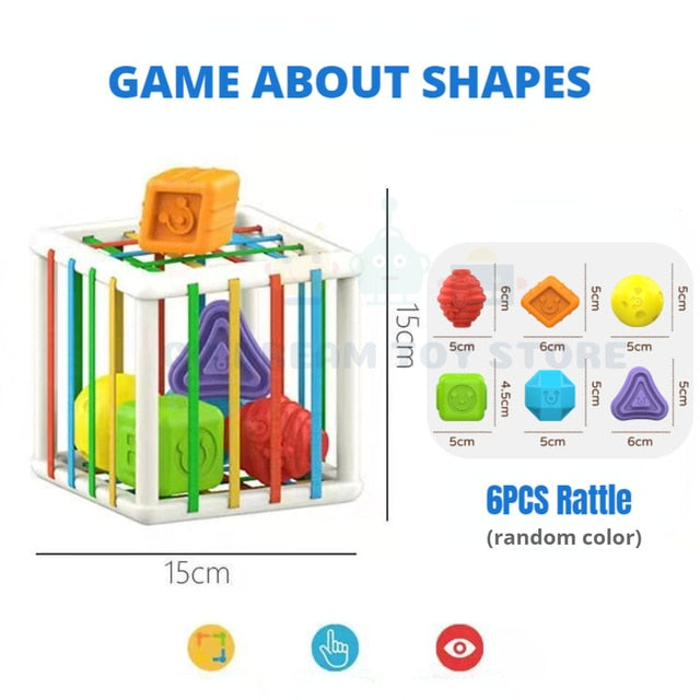 Colorful Shape Blocks Sorting Game Rosemond's Retail