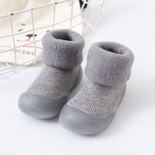 Thickened Socks Shoes Super Warm for Kids and Babies