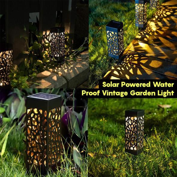 Solar Powered Waterproof Vintage Garden Light - Rose’Mon Retail