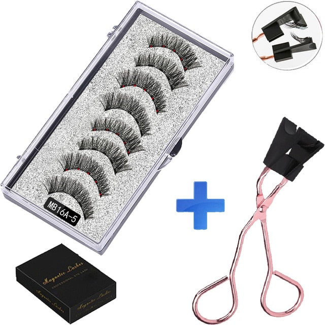 MBA 5 Magnetic Eyelashes Curler Set Rosemond's Retail