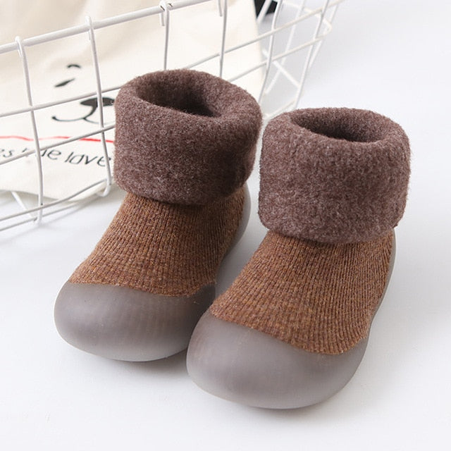 Thickened Socks Shoes Super Warm for Kids and Babies