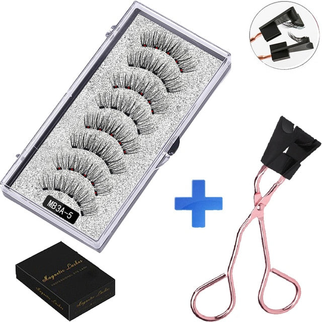 MBA 5 Magnetic Eyelashes Curler Set Rosemond's Retail