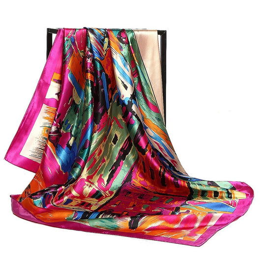 Women's Silk Scarf - Rose’Mon Retail