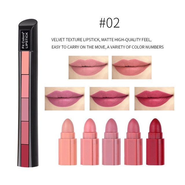 Matte Velvet Non-stick Cup Lipstick - Rose’Mon Retail