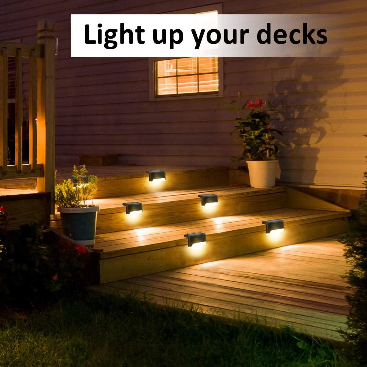 Waterproof Solar Deck Step Lights - Rose’Mon Retail