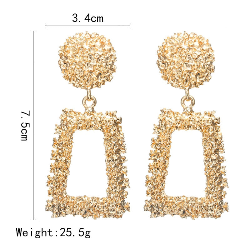 Exquisite Simulated Pearl Stud Earrings Fashion Long Statement Earrings for Womenn Party Wedding Female Jewelry Gift Rosemond's Retail