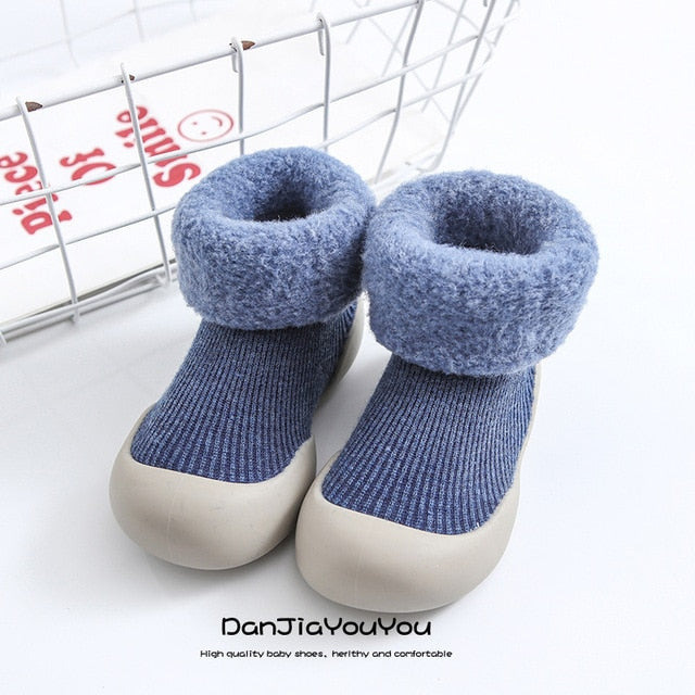 Thickened Socks Shoes Super Warm for Kids and Babies