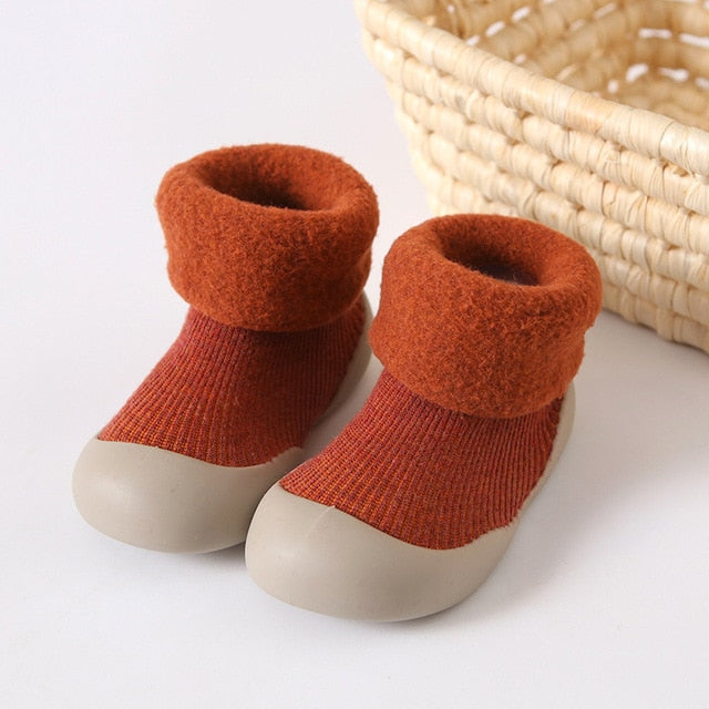 Thickened Socks Shoes Super Warm for Kids and Babies