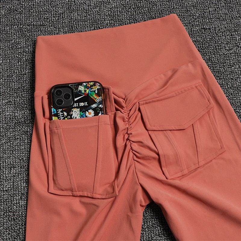 Seamless Leggings with Pockets - Rose’Mon Retail