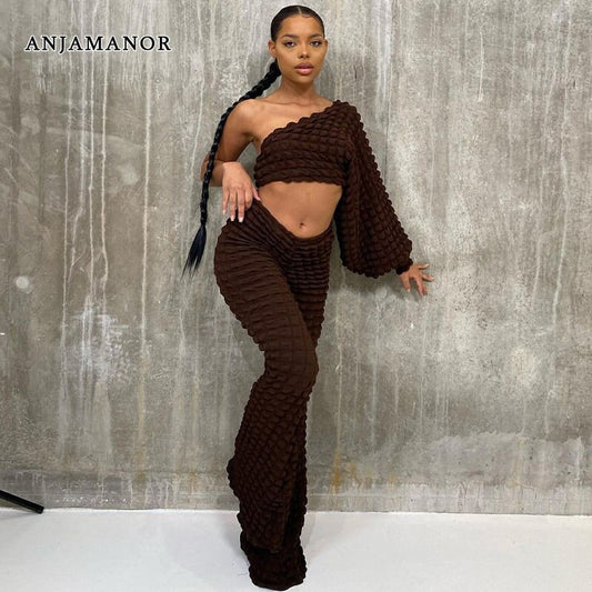 Textured Two Piece Set Rosemond's Retail