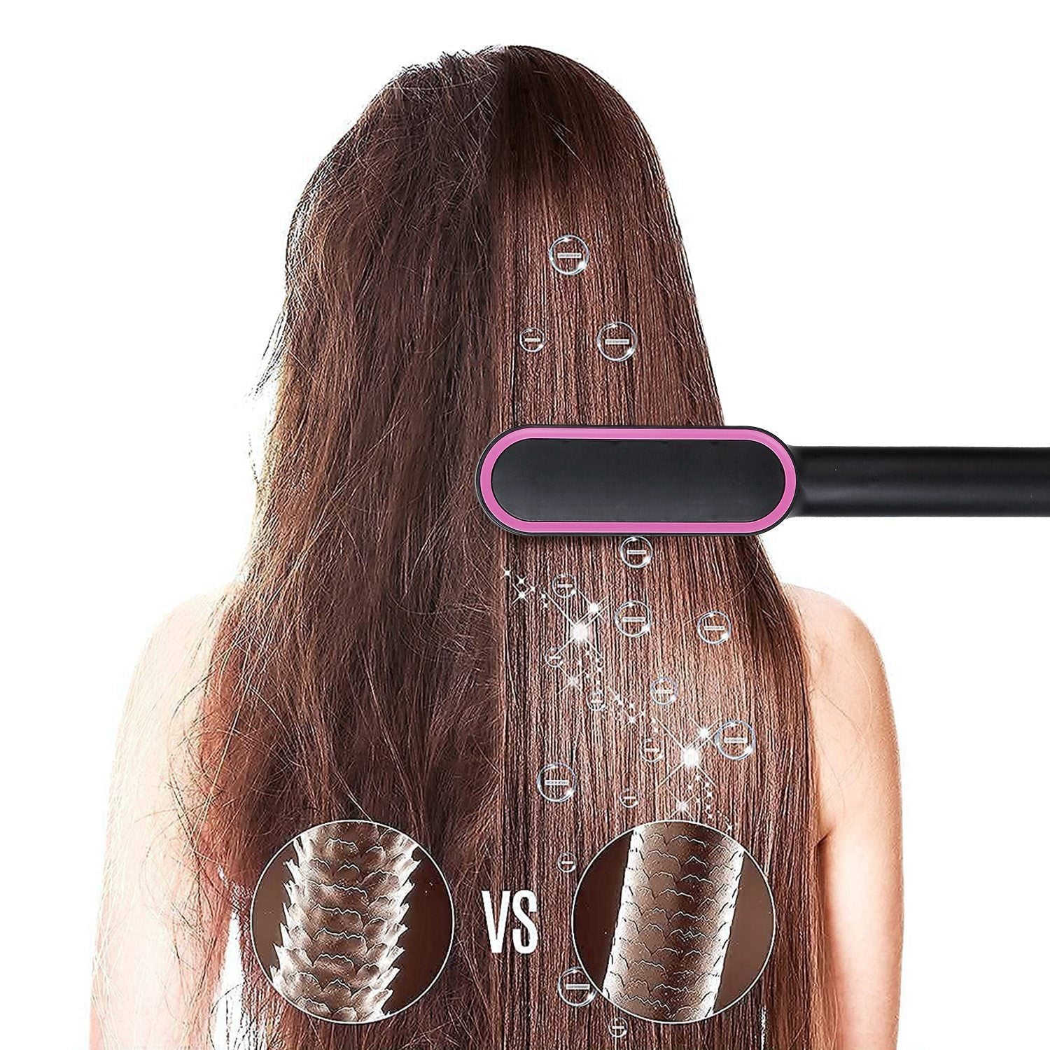 Electric Hair Straightener Rose’Mon Retail