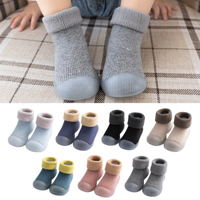 Thickened Socks Shoes Super Warm for Kids and Babies