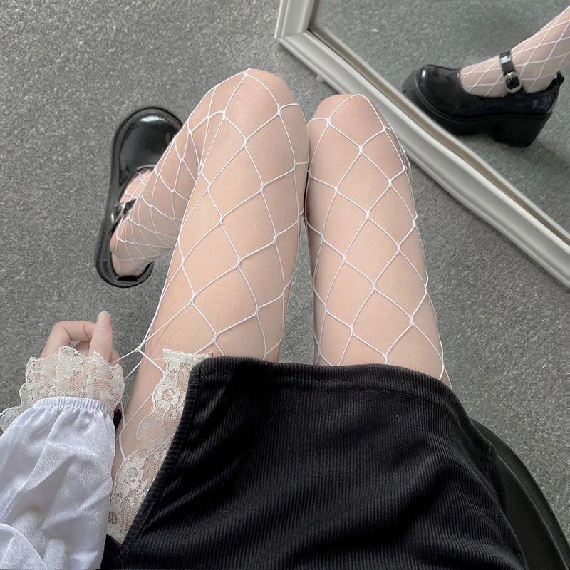 Tights in Fishnet Design - Rose’Mon Retail