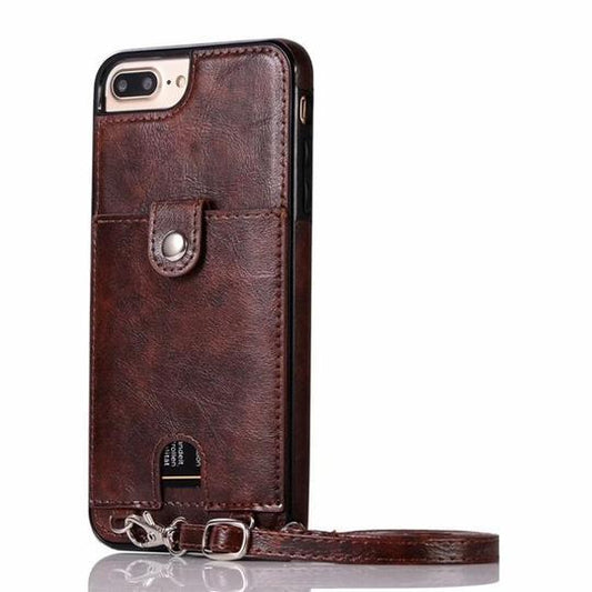 Cross Body Leather Wallet Phone Case Rose’Mon Retail