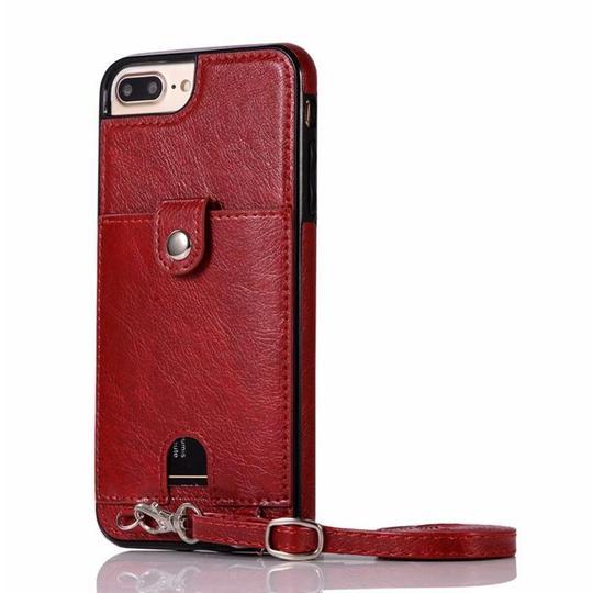 Cross Body Leather Wallet Phone Case Rose’Mon Retail